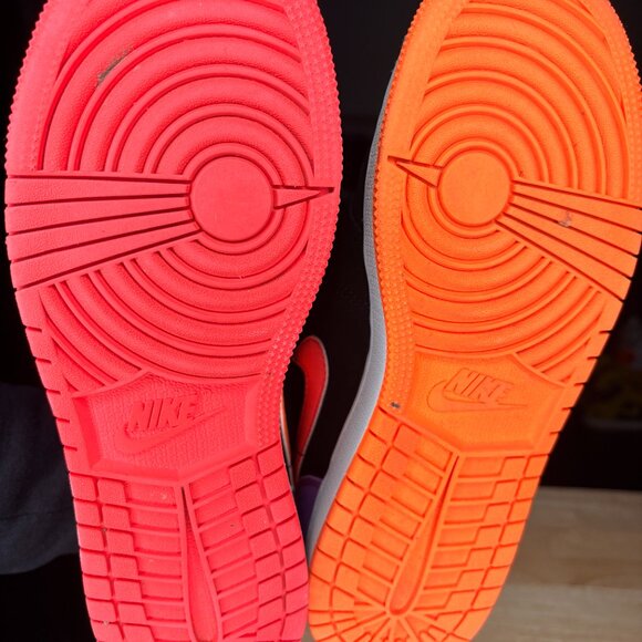 Jordan 1 "Candy" sneakers | multi / colorful | sz 7Y fits women 8.5 | GUC - Picture 9 of 10